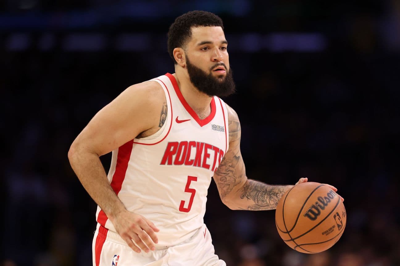 Fred VanVleet, who averaged 14.1 points last season while leading the Rockets to 52 wins and the No. 2 seed in the Western Conference playoffs, has a torn ACL that could cause him to miss the season, 