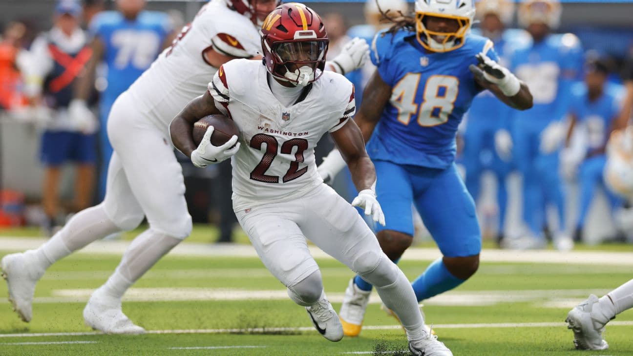 Jacory Croskey-Merritt popped in his rookie season, rushing for 805 yards and eight touchdowns.