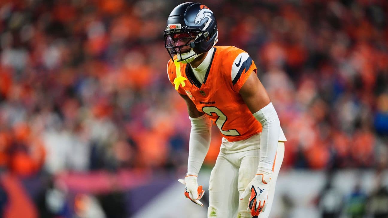 Pat Surtain II was the NFL's Defensive Player of the Year in 2024 and has established himself as the league's best cornerback.  Pat Surtain II for Fowler's CB top 10 [1296x729]