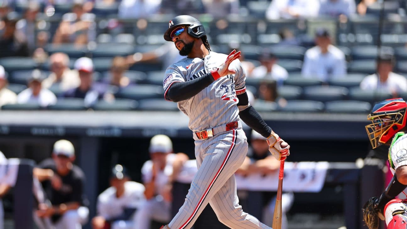 Byron Buxton returned to the lineup on Saturday for the Minnesota Twins.