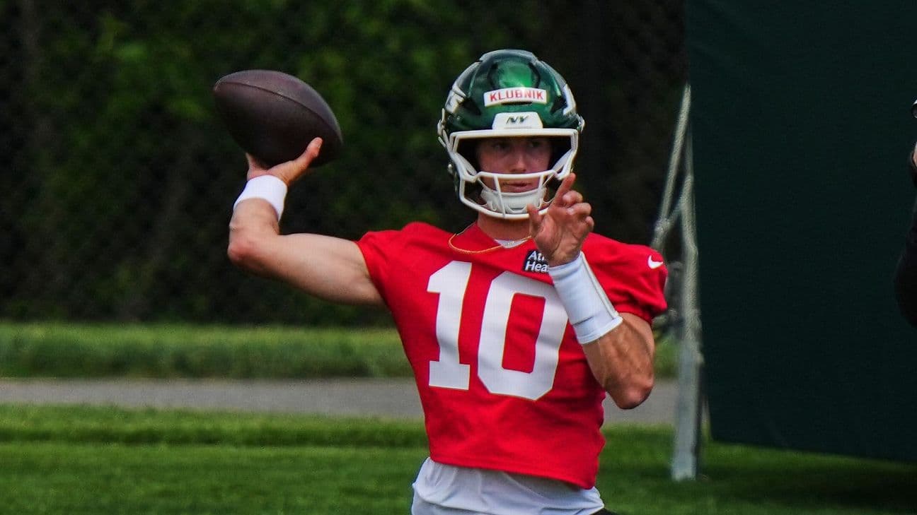 Number 10 in your progam is No. 2 on your depth chart: Fourth-round pick Cade Klubnik is the backup to Geno Smith.