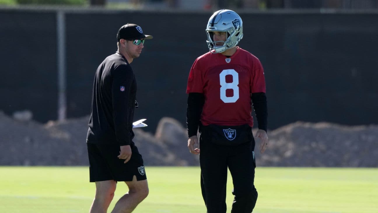 Kirk Cousins was reunited with coach Klint Kubiak this offseason after the two worked together in Minnesota from 2019 to '21.