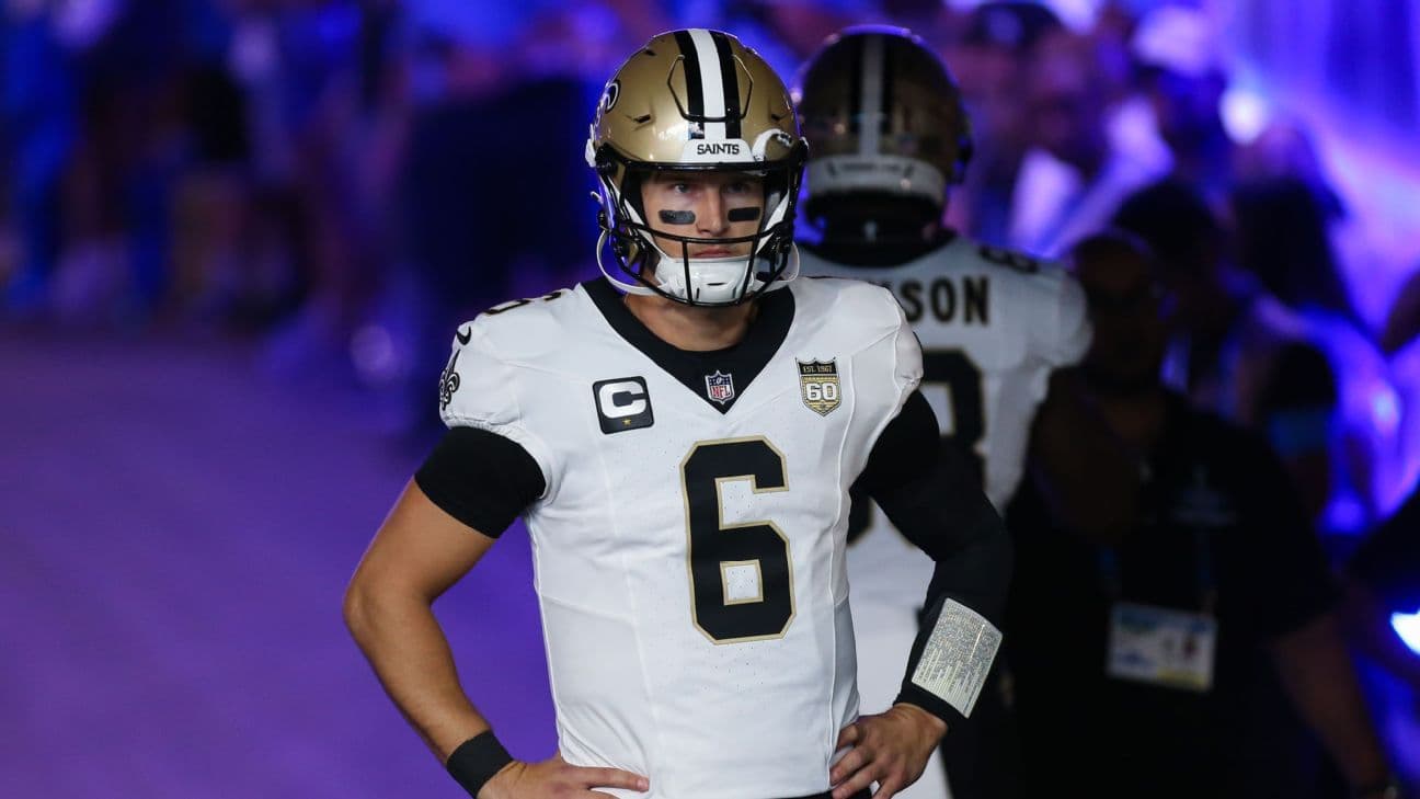 Tyler Shough and the Saints (0-1) play their second consecutive road game this week, playing at Baltimore Sunday (1 p.m. ET).