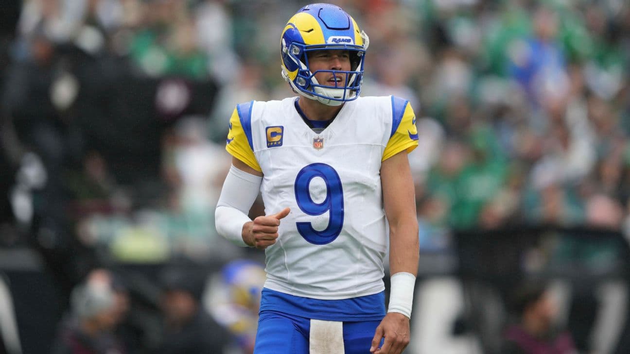 Things haven't totally clicked for Matthew Stafford and the Rams offense, but that could change against Buffalo.