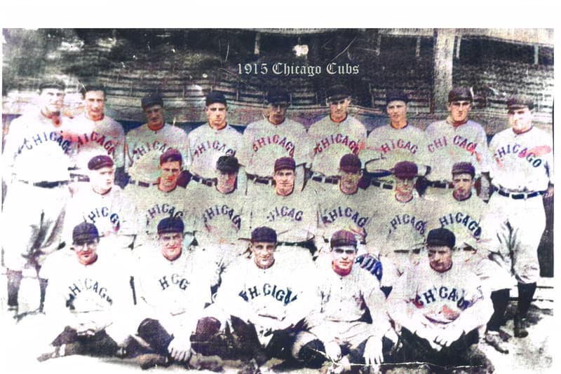 1915 Chicago Cubs Baseball Team