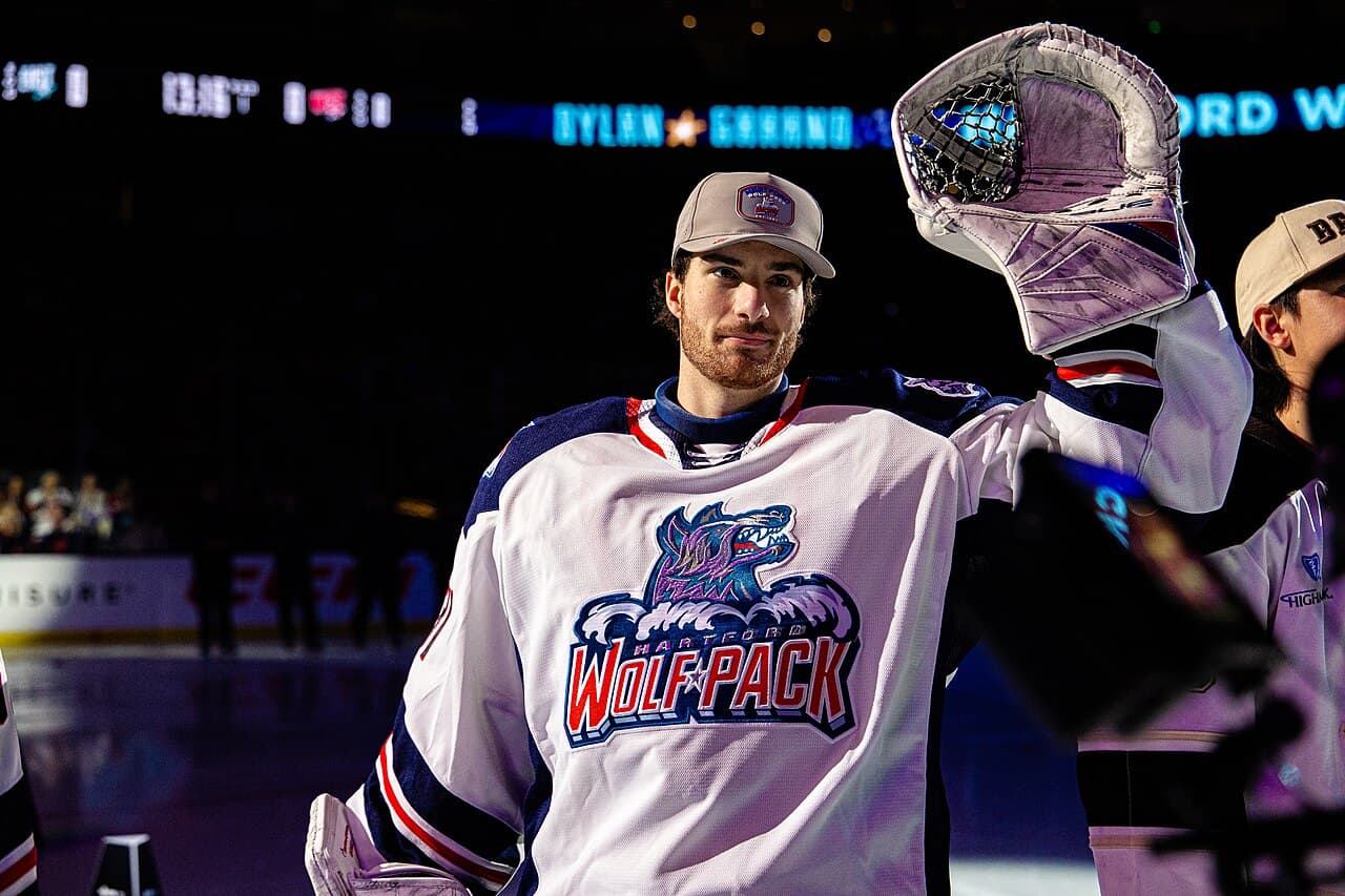 Dylan Garand of the New York Rangers