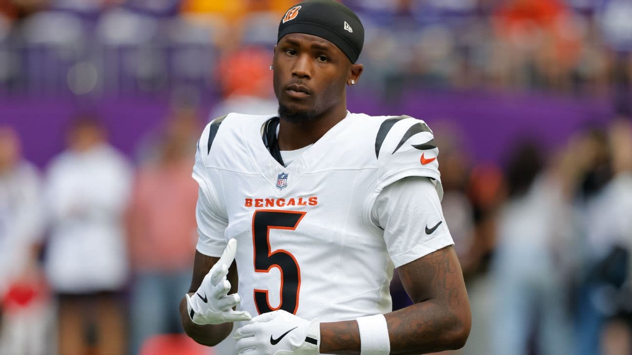 Tee Higgins has only 13 reception on 27 targets through five weeks, with an average target depth of 5.9 yards, which would be a new career low by 2.5 yards.