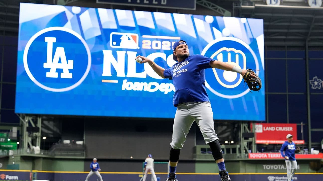 NLCS Brewers, Dodgers