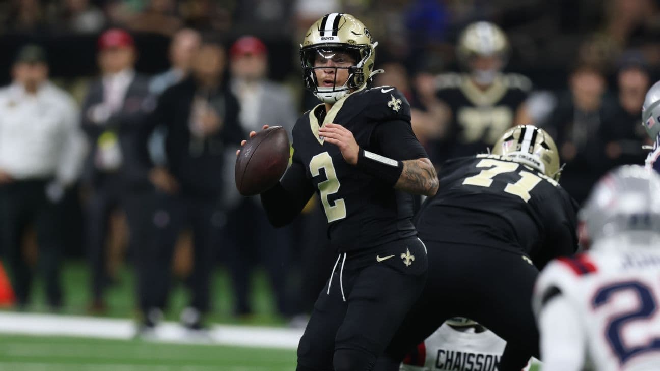Looking ahead, Spencer Rattler could be a viable fill-in in Week 8 with six teams on a bye.
