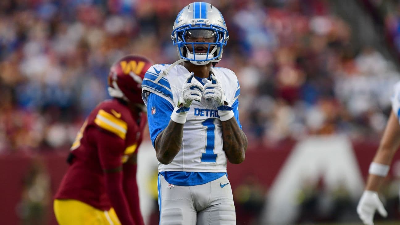Jameson Williams, Detroit Lions wide receiver