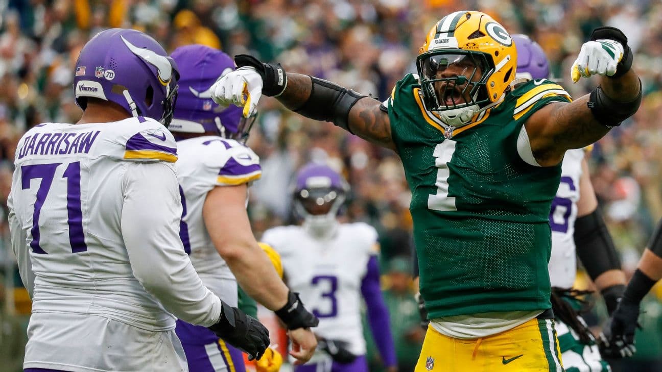 Star edge rusher Micah Parsons will likely be out for at least the first month of the season after tearing the ACL in his left knee in Week 15 last year.