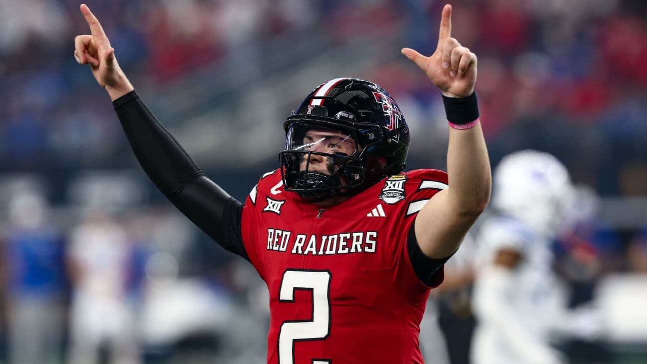 Quarterback Behren Morton and Texas Tech will be playing in the Orange Bowl for the first time.