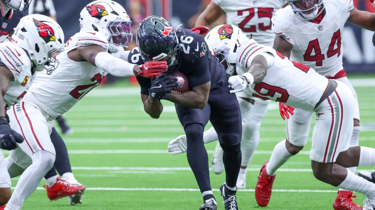 In for an ailing Woody Marks, Jawhar Jordan became the first player to debut with 100 rushing yards since Elijah Mitchell in 2021 with the 49ers.
