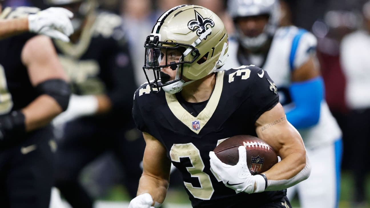 Could the Saints lean more on running back Evan Hull in their Week 16 game against the New York Jets?