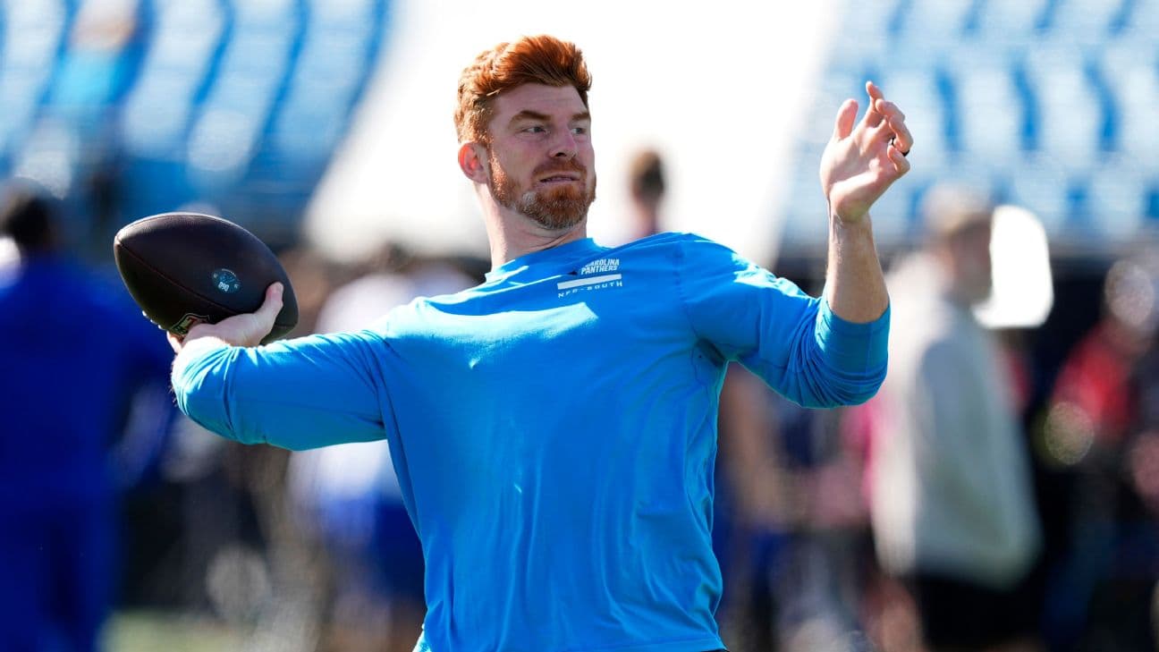 It appears Andy Dalton's three-year tenure with the Carolina Panthers is coming to an end.