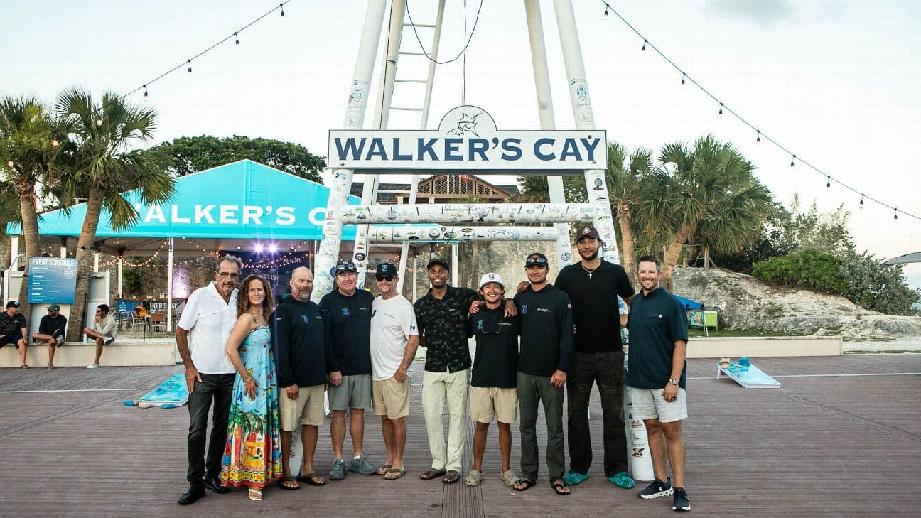 The Sport Fishing Championship's South Florida Sails -- including controlling owner Ben Simmons -- captured the Blue Marlin Open at Walker's Cay in the Bahamas on Sunday.