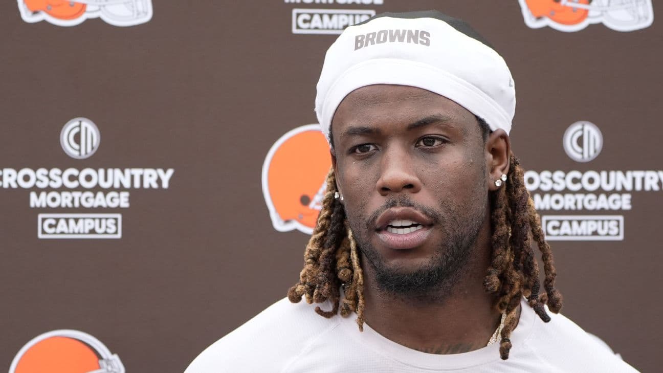 Despite the Browns selecting two wide receivers in April's draft, veteran Jerry Jeudy says he's confident in his own play ahead of the 2026 season.