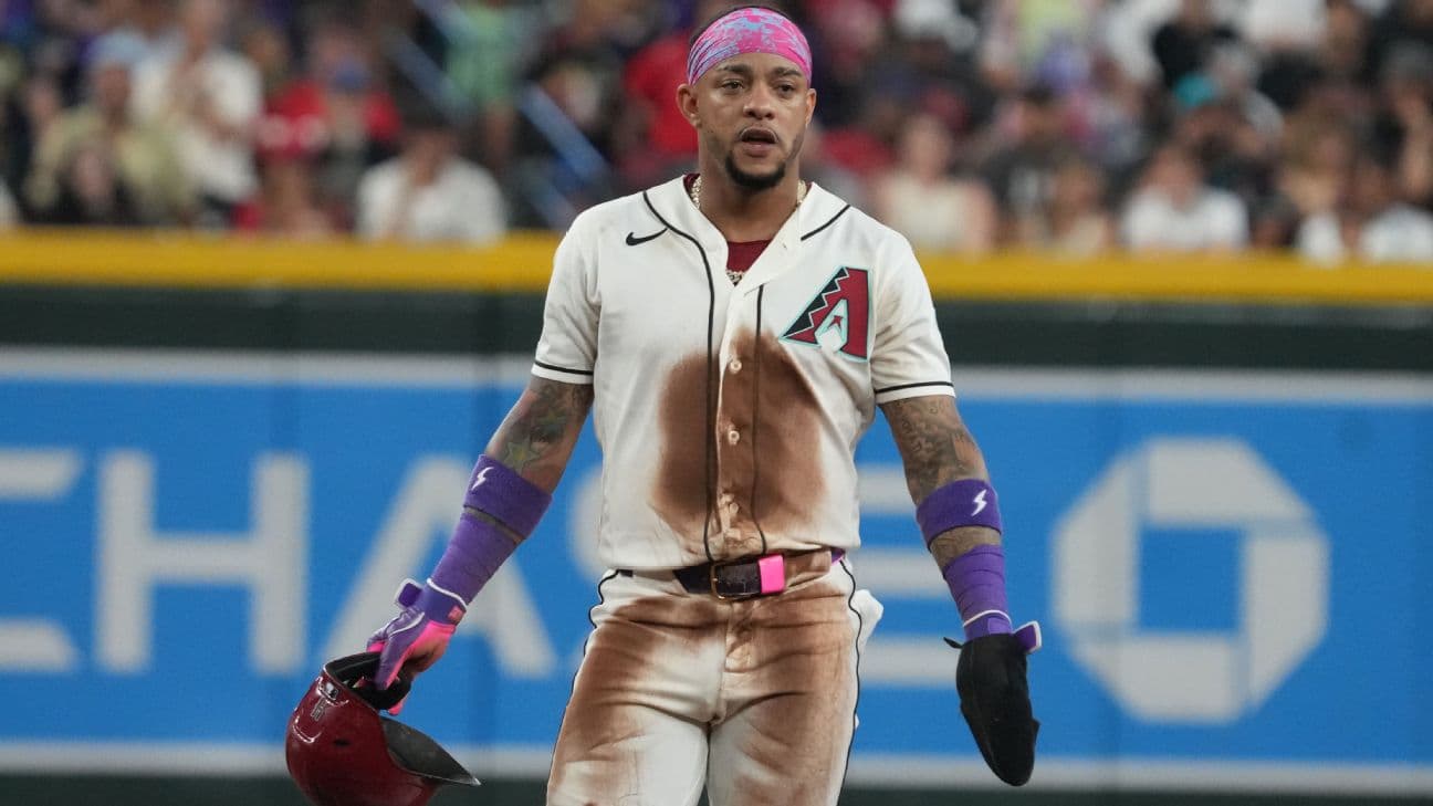 Ketel Marte is hoping for a clean bill of health so he can get back into the Arizona lineup.