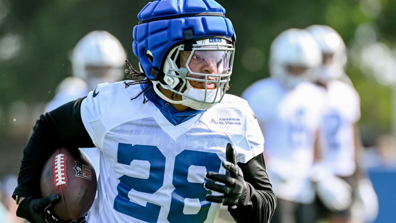 Jonathan Taylor has faith a new deal with the Colts will get done, and he's not letting it interfere with camp.
