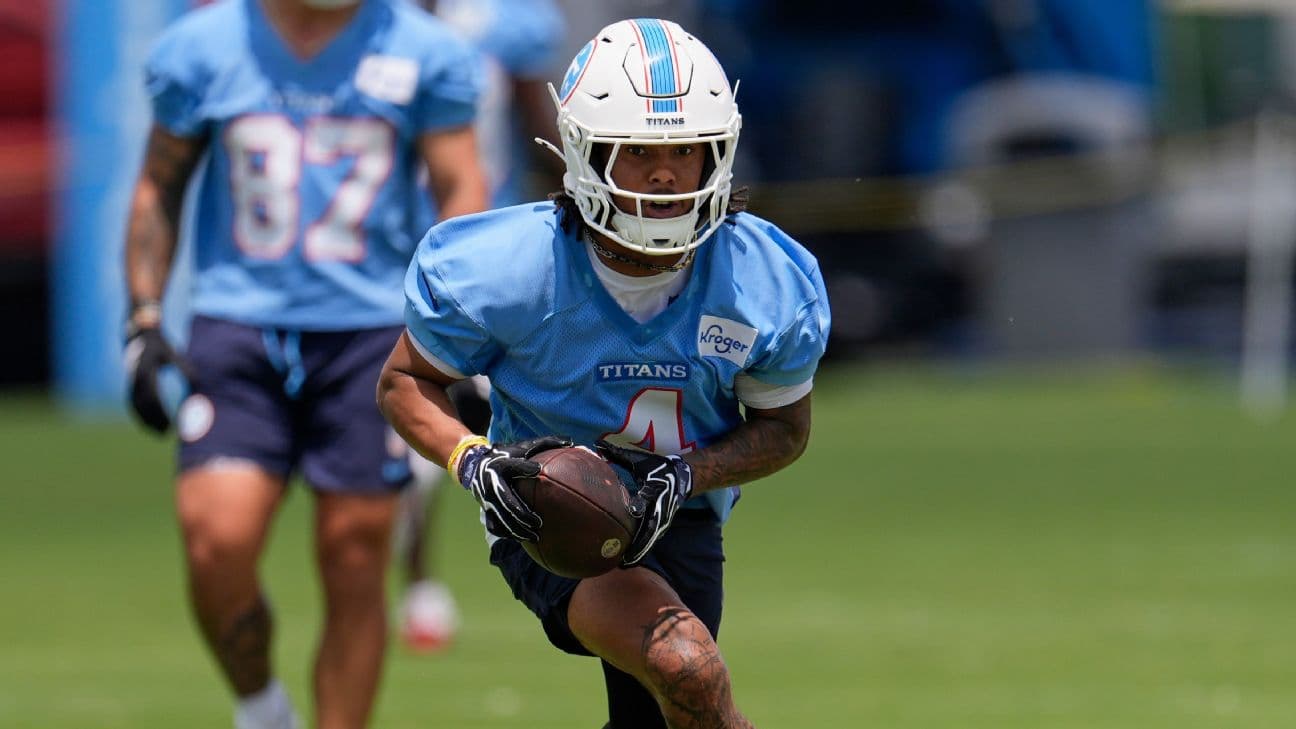 The Tennessee Titans brought in wide receiver Wan'dale Robinson on a four-year, $78 million deal this offseason.