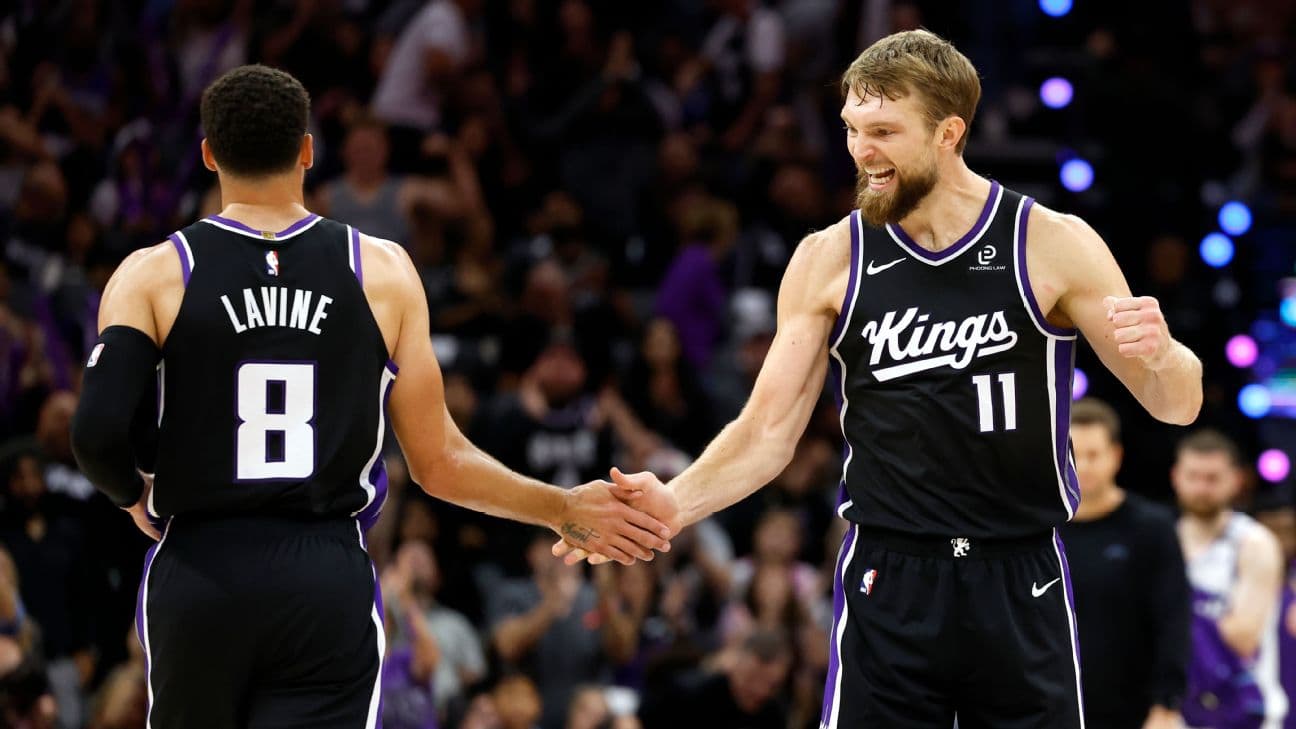 The Kings' two highest-paid players last season, Domantas Sabonis and Zach LaVine, both underwent season-ending surgery in February.