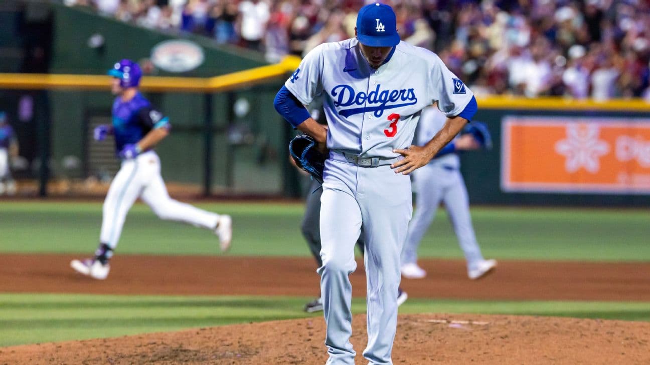 Edwin Diaz has an 11.00 ERA over 11 outings, and Dave Roberts acknowledged he has been struggling since his return from the injured list on July 29. But the manager wasn't necessarily ready to try a n