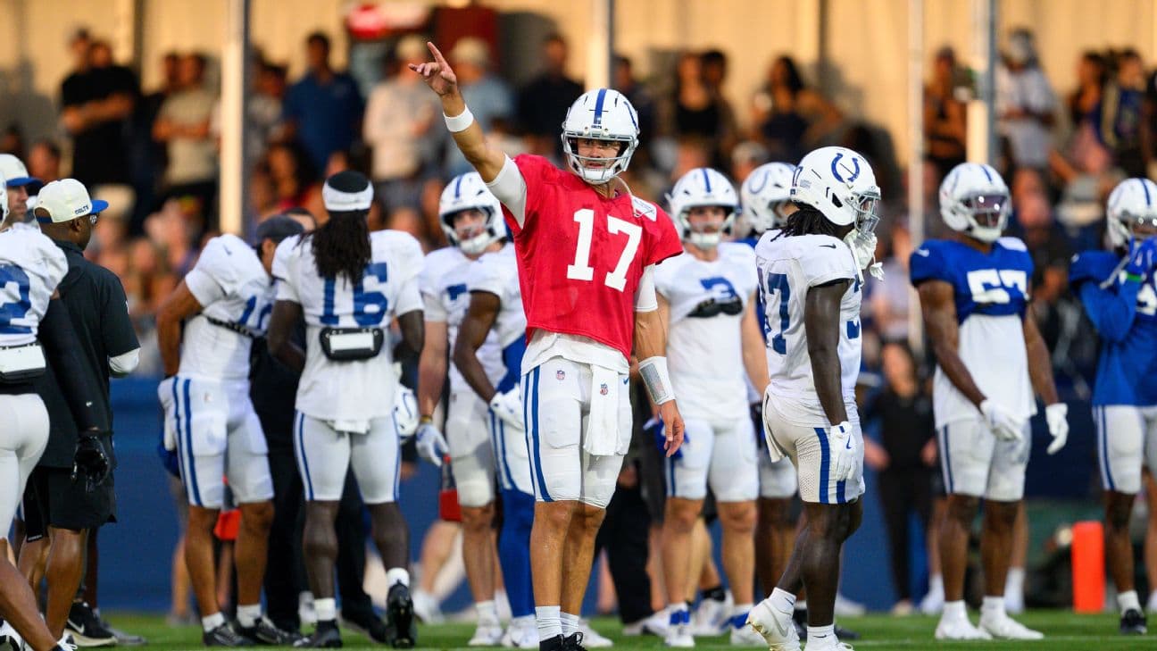 Daniel Jones' return from injury was perhaps the most impressive storyline at Colts camp.