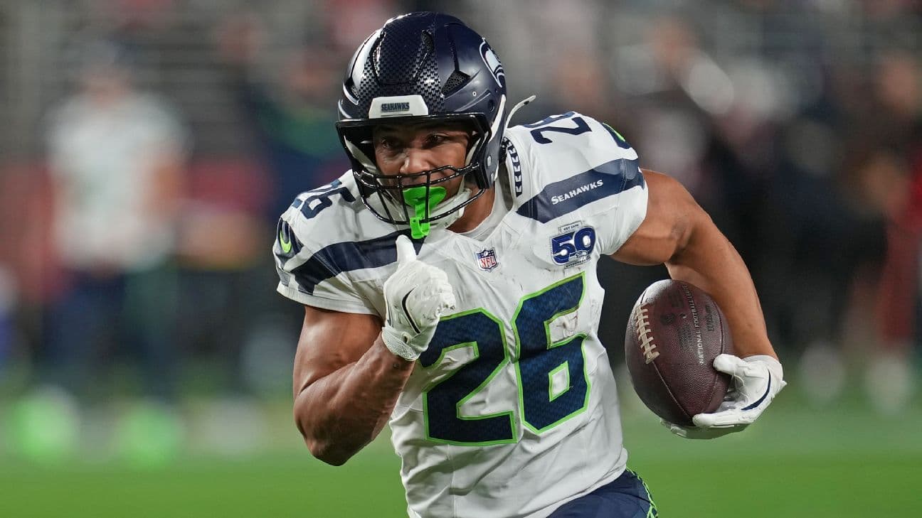 Seahawks RB Zach Charbonnet -- who could return to play in Week 5 -- is worth a pickup in deep/keeper leagues this season.