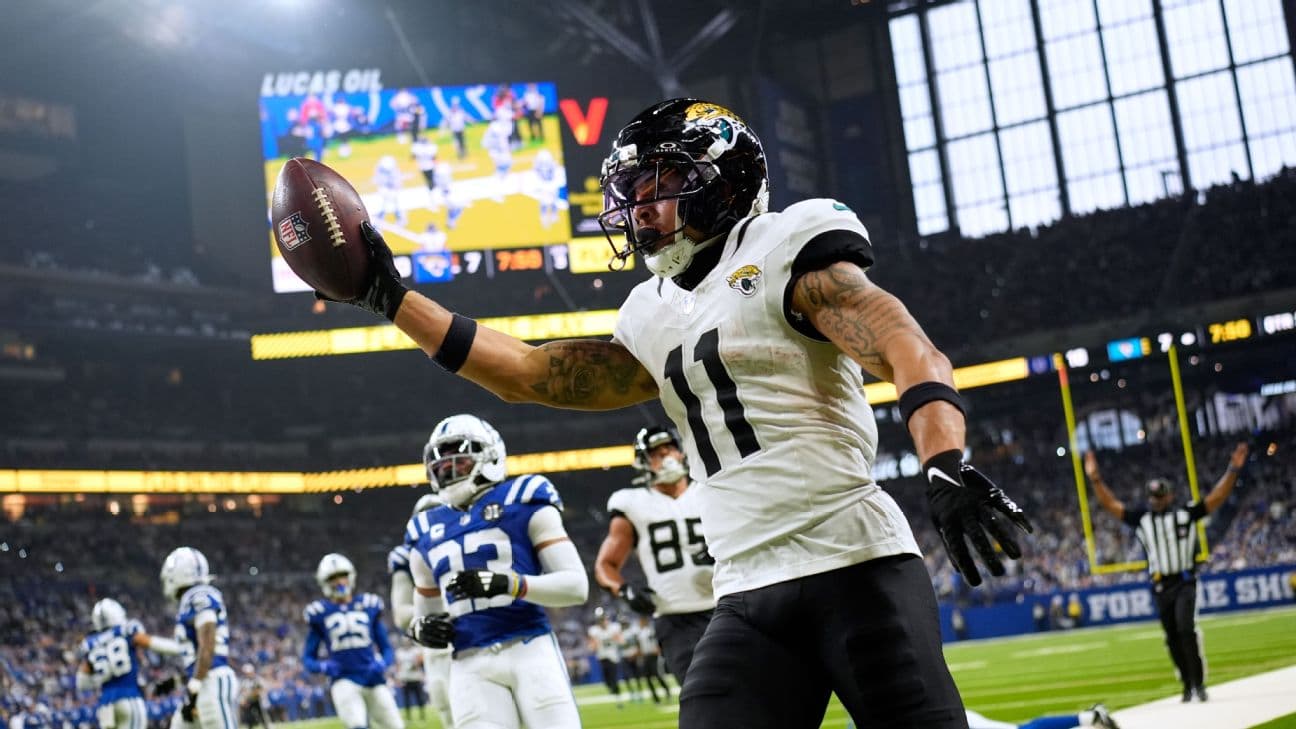 Parker Washington and the Jacksonville Jaguars are heavily favored in Week 1.