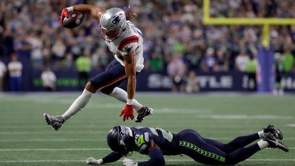 Mack Hollins had four receptions in the opener and certainly will get more targets while A.J. Brown is out.