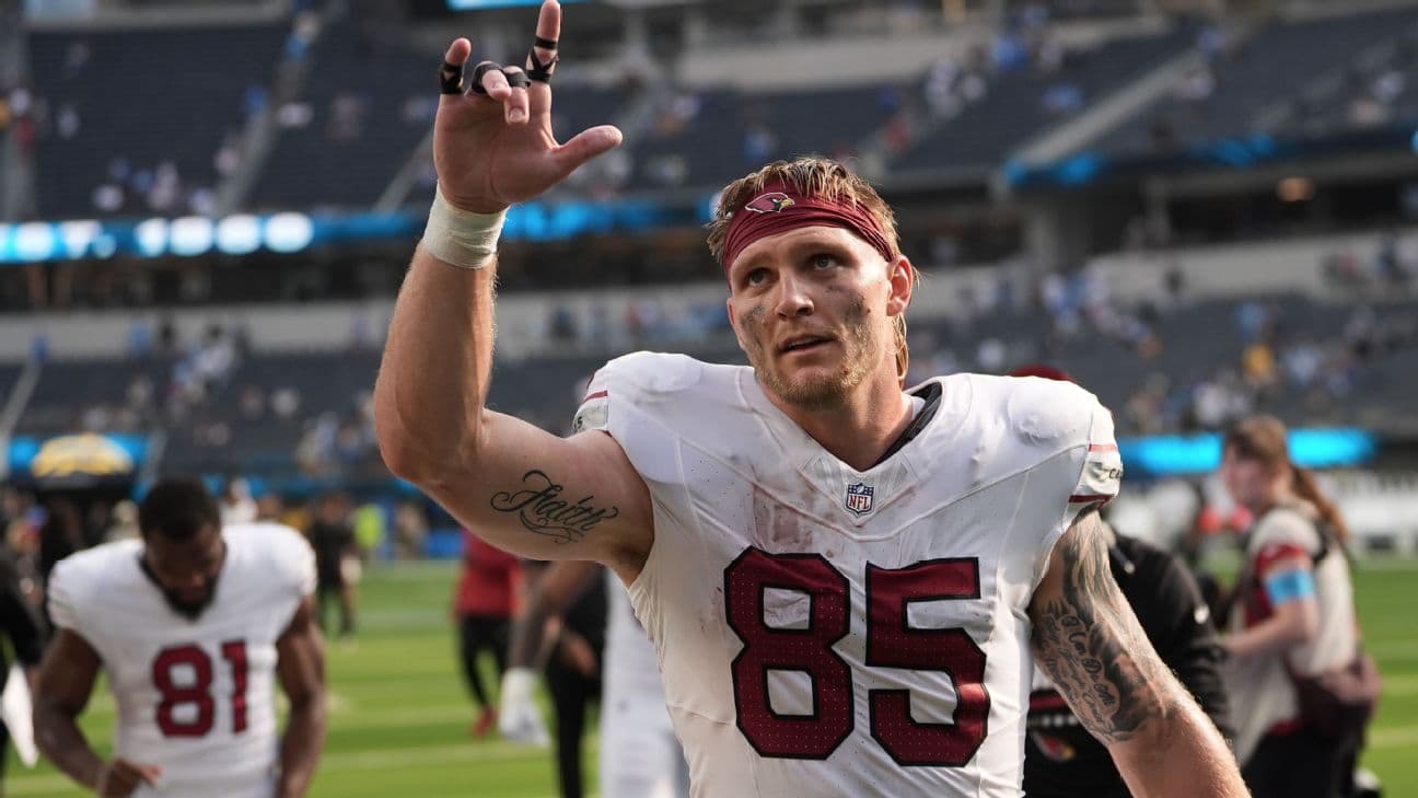 Trey McBride, Arizona Cardinals tight end