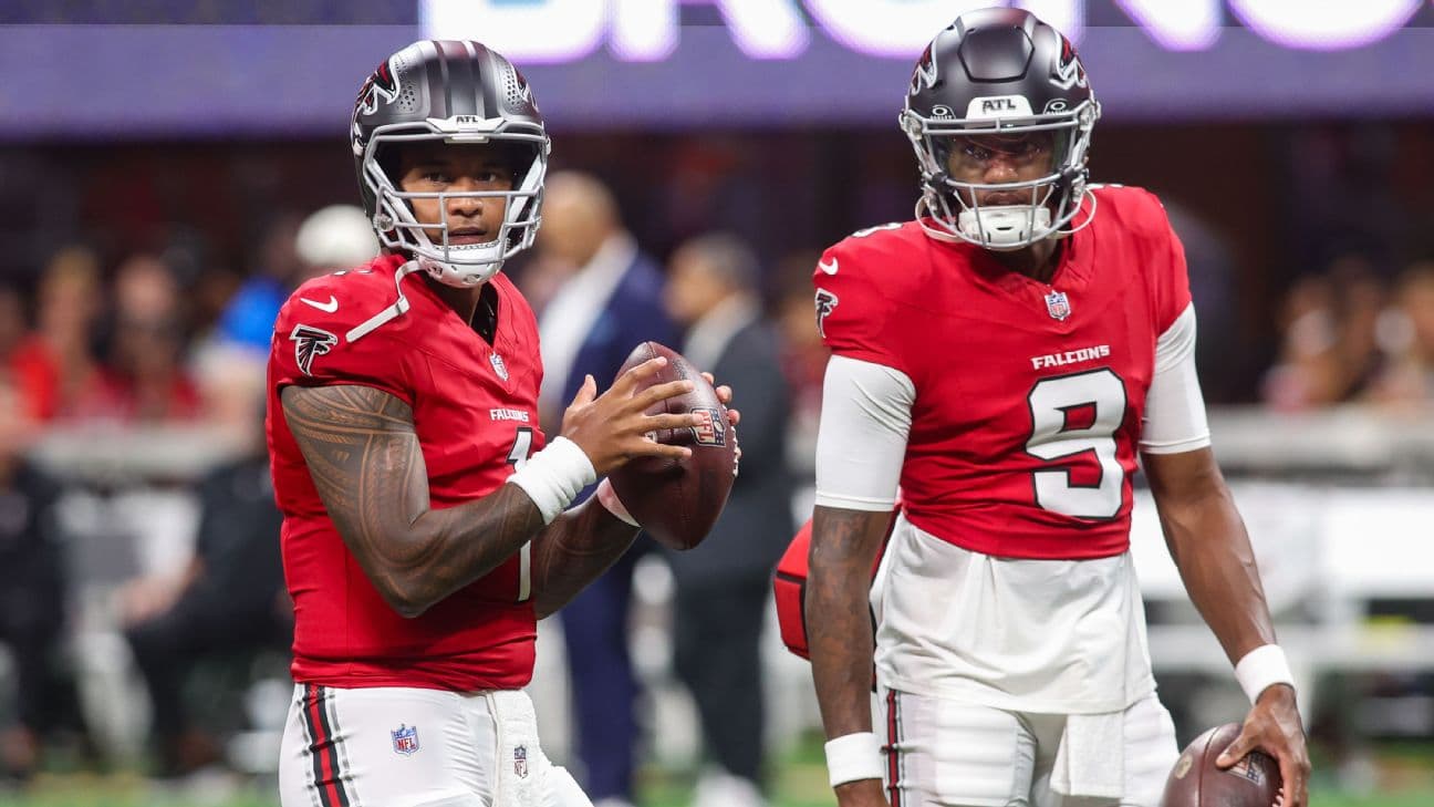 Tua Tagovailoa (1) and quarterback Michael Penix Jr. could be only the third lefty QB tandem to play for the same team in a season since 1991. From the spin of the ball to the diagrams of plays, teams