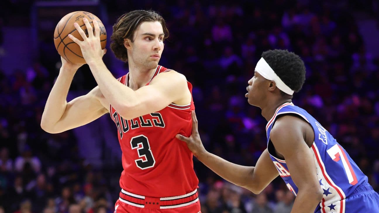 Josh Giddey posted 13 triple-doubles last season, ranking behind only Nikola Jokic in that category.