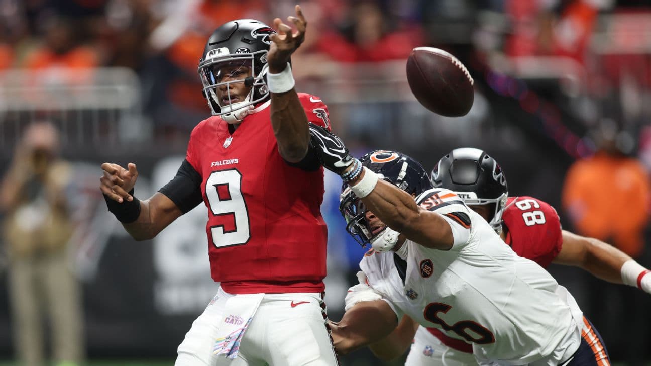 Kyler Gordon is the third Bears player since sacks became official in 1982 to record three sacks and two forced fumbles in a game.