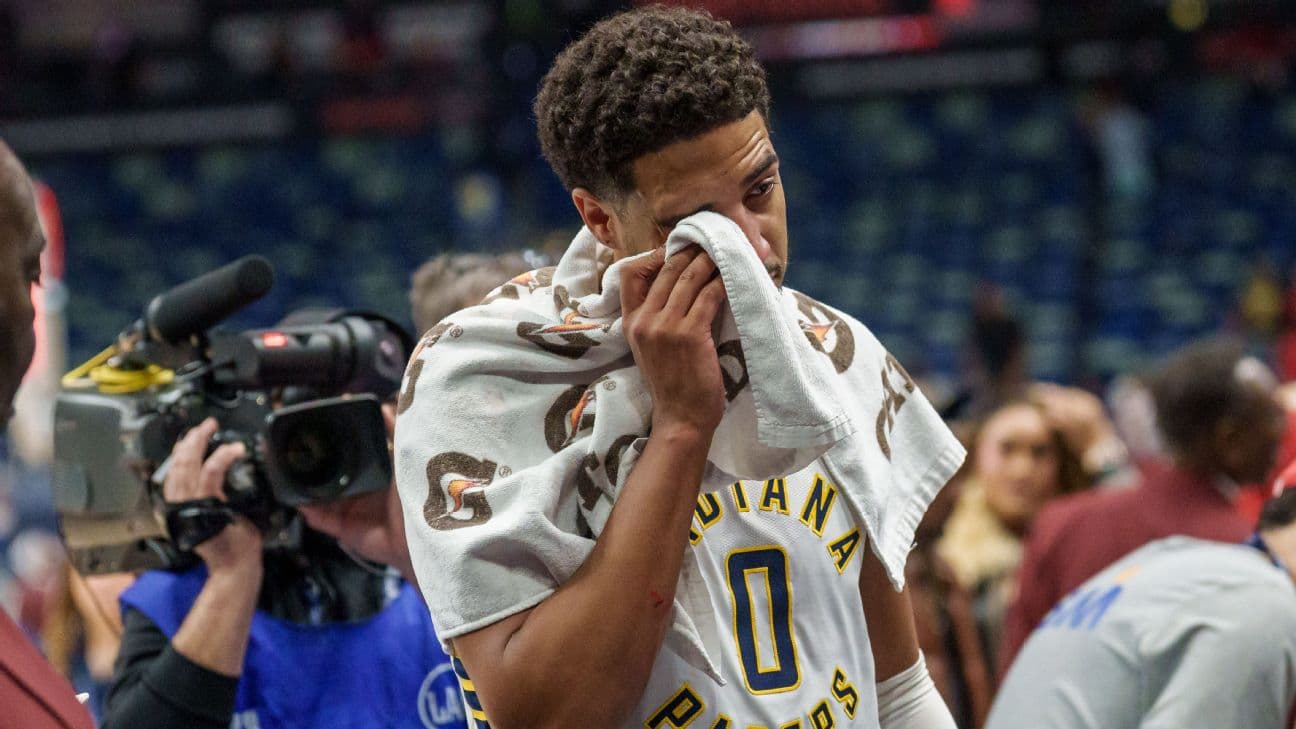Tyrese Haliburton told Andscape the best parts of Wednesday's game were the end and also seeing all the Pacers fans in New Orleans cheering his return. "It's been an emotional roller coaster," he said