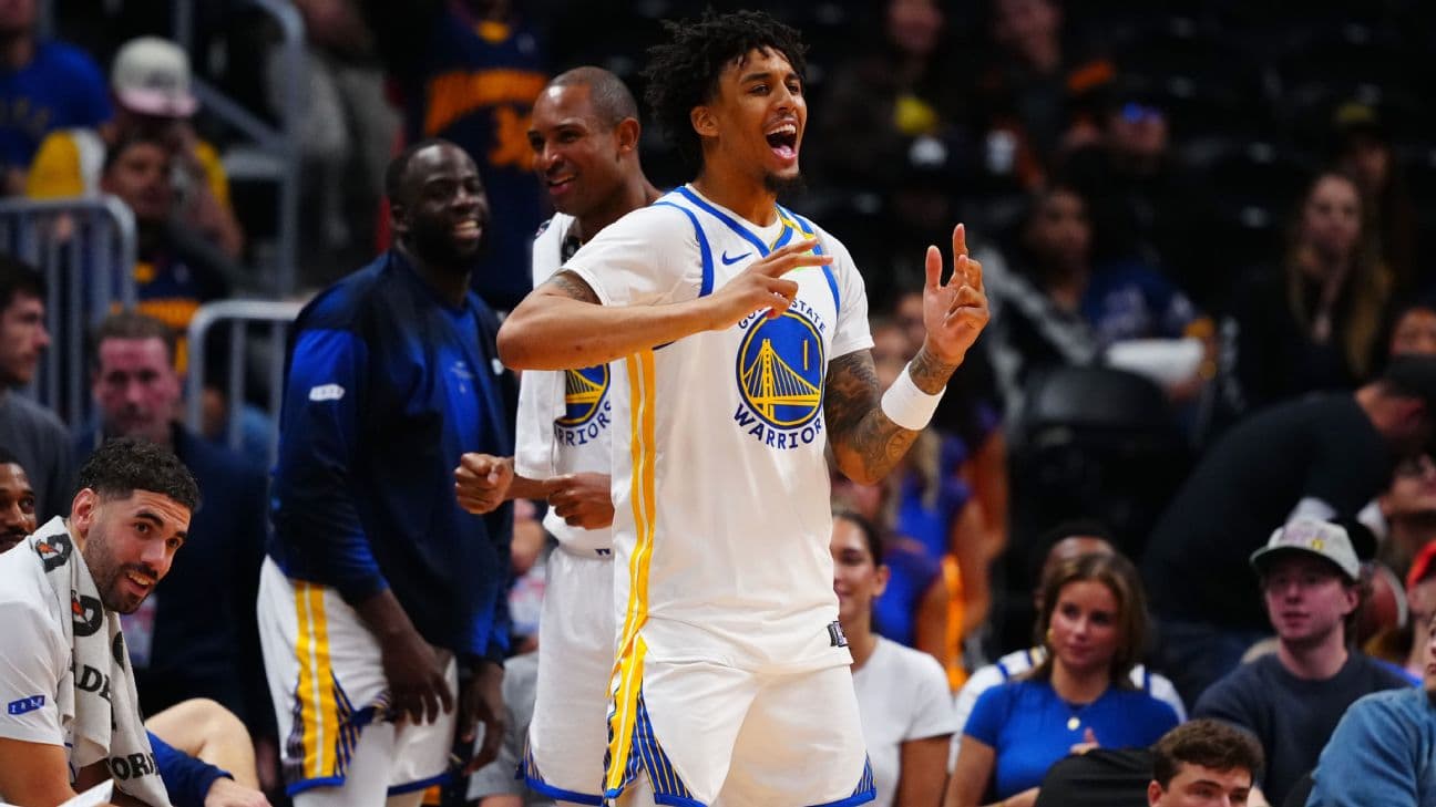 "He's as strong as an ox and skilled," Warriors coach Steve Kerr said of Yaxel Lendeborg. "You saw tonight. In all the critical moments of the game, we just put the ball in his hands. For a rookie to