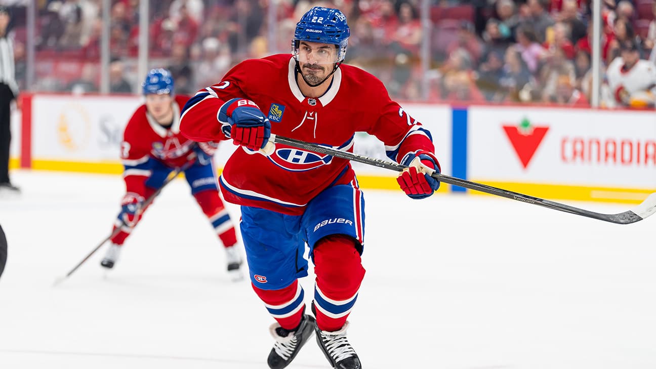 Chris Kreider in action