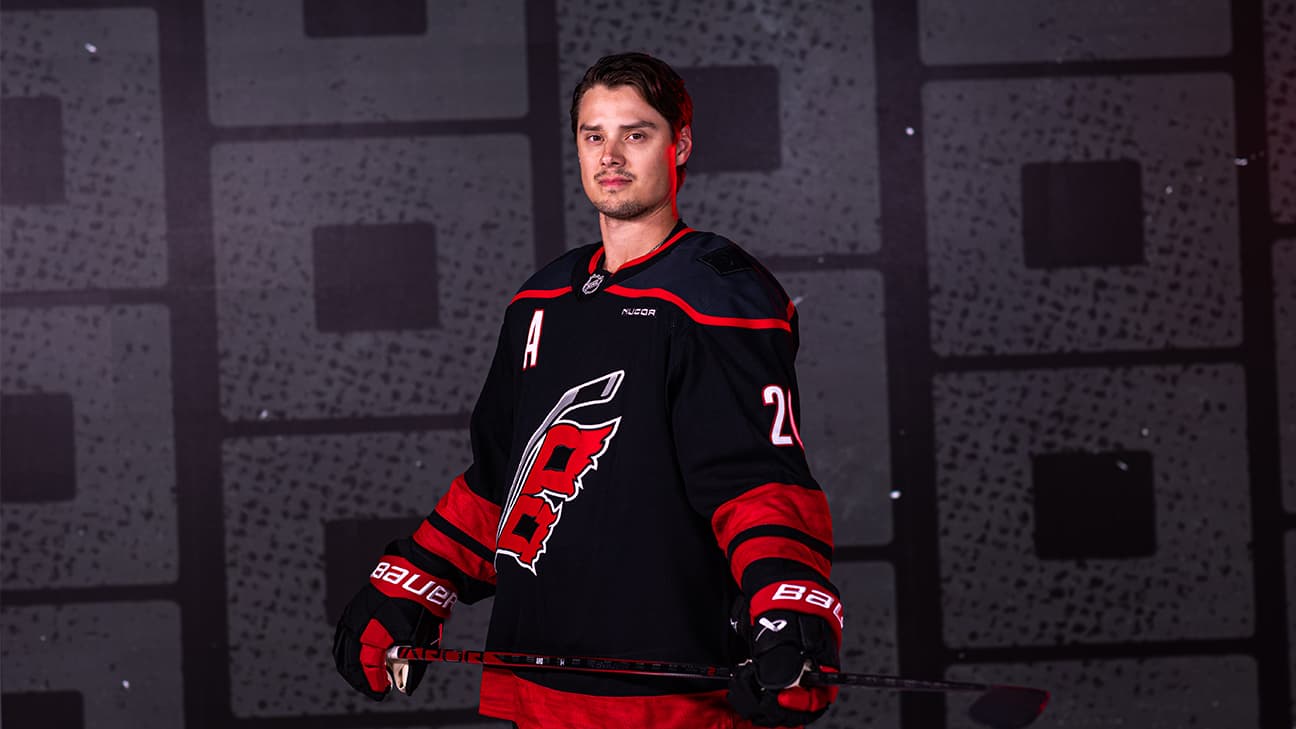 Sebastian Aho in action