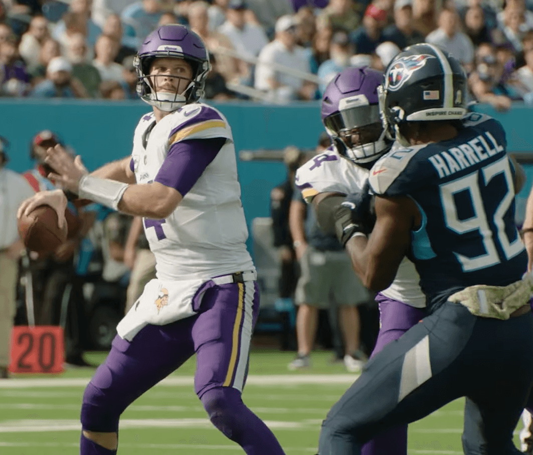 2024 Titans vs Vikings Sam Darnold