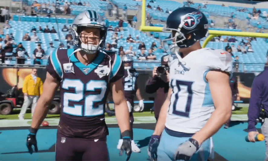 Christian McCaffrey of the San Francisco 49Ers
