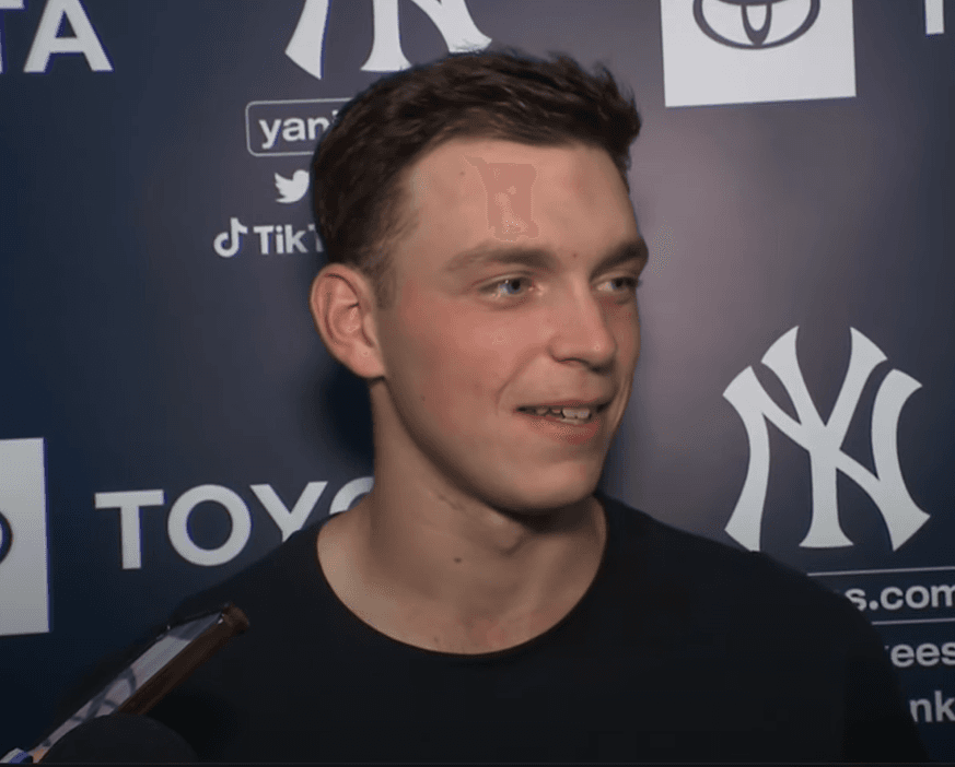 Ben Rice of the New York Yankees