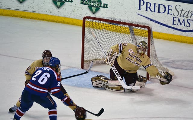 Thatcher Demko of the Vancouver Canucks
