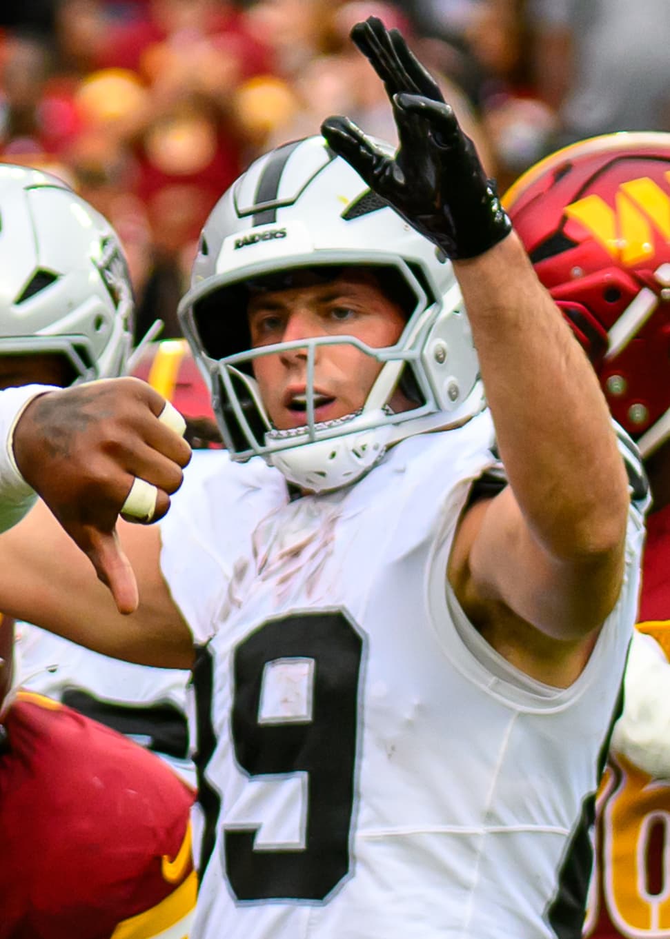 Brock Bowers of the Las Vegas Raiders