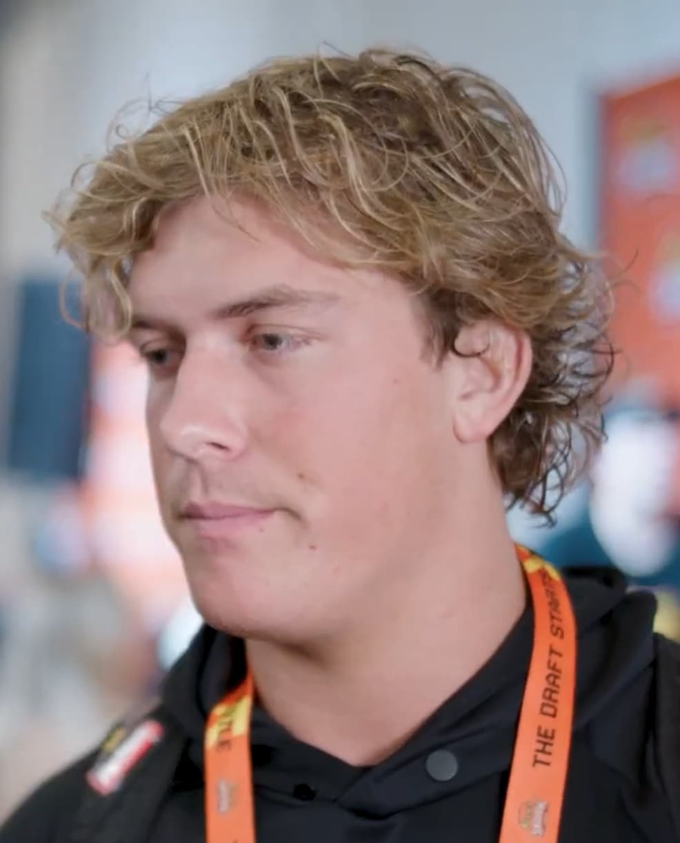 Jaxson Dart of the New York Giants