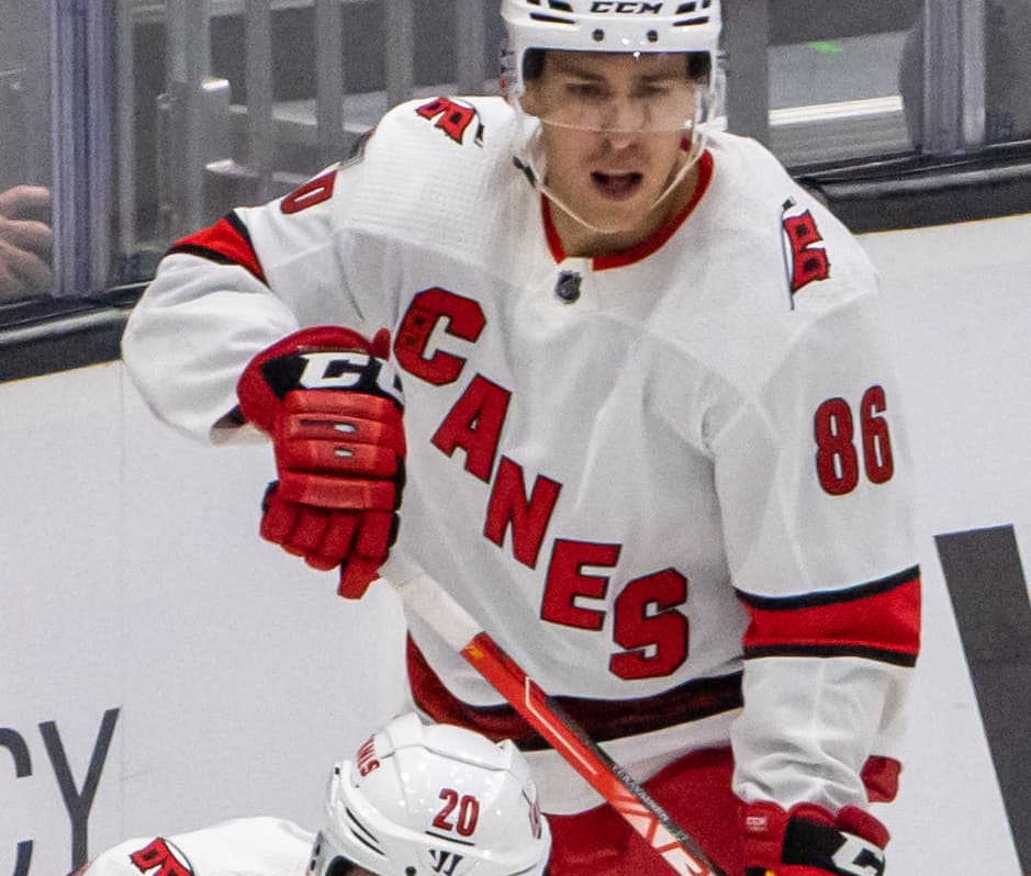Carolina Hurricanes at Seattle Kraken - October 17, 2022 - Teuvo Teräväinen