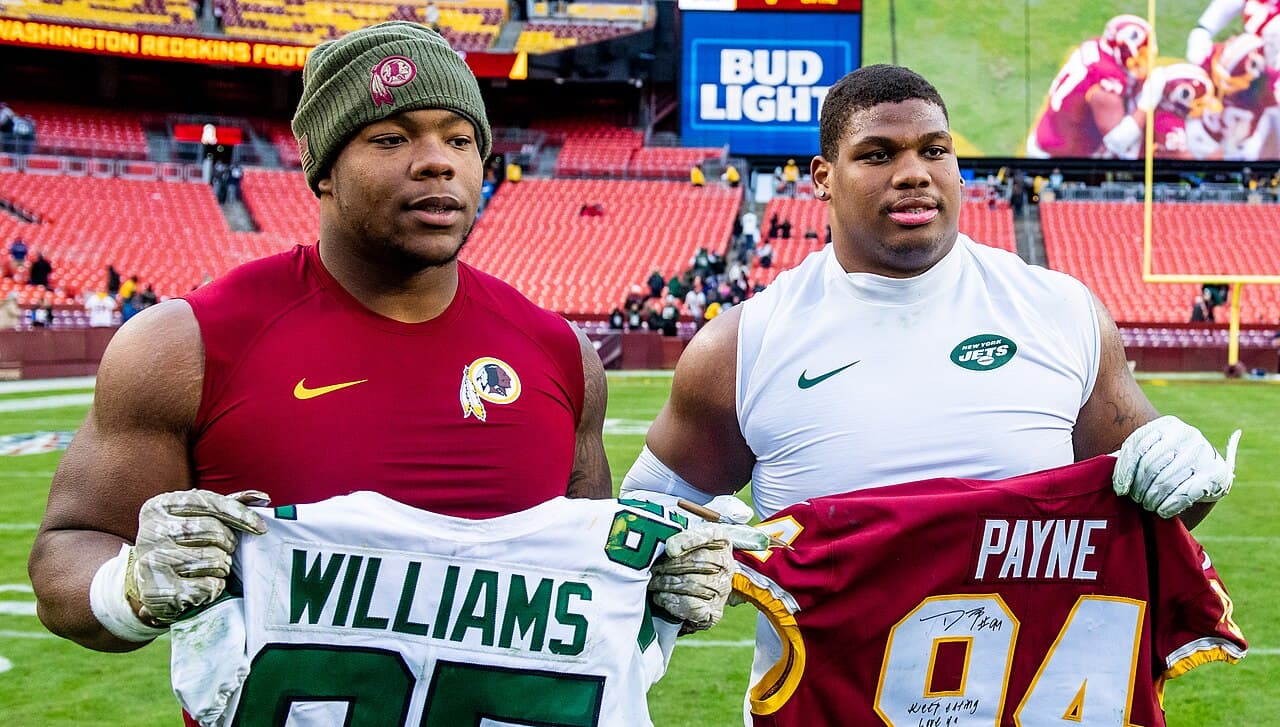Quinnen Williams of the Dallas Cowboys