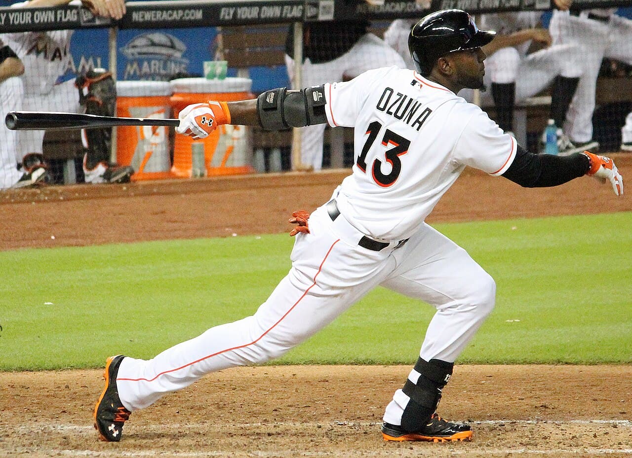 Marcell Ozuna of the Pittsburgh Pirates