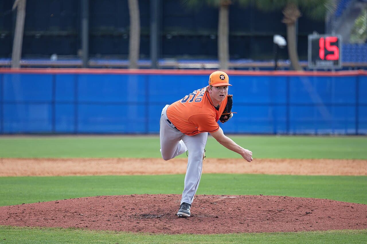 Ethan Pecko of the Houston Astros