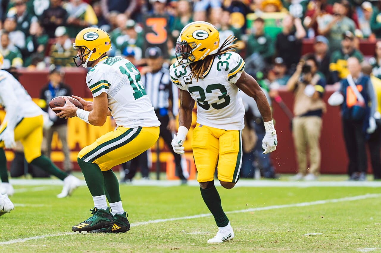 Aaron Jones of the Jacksonville Jaguars