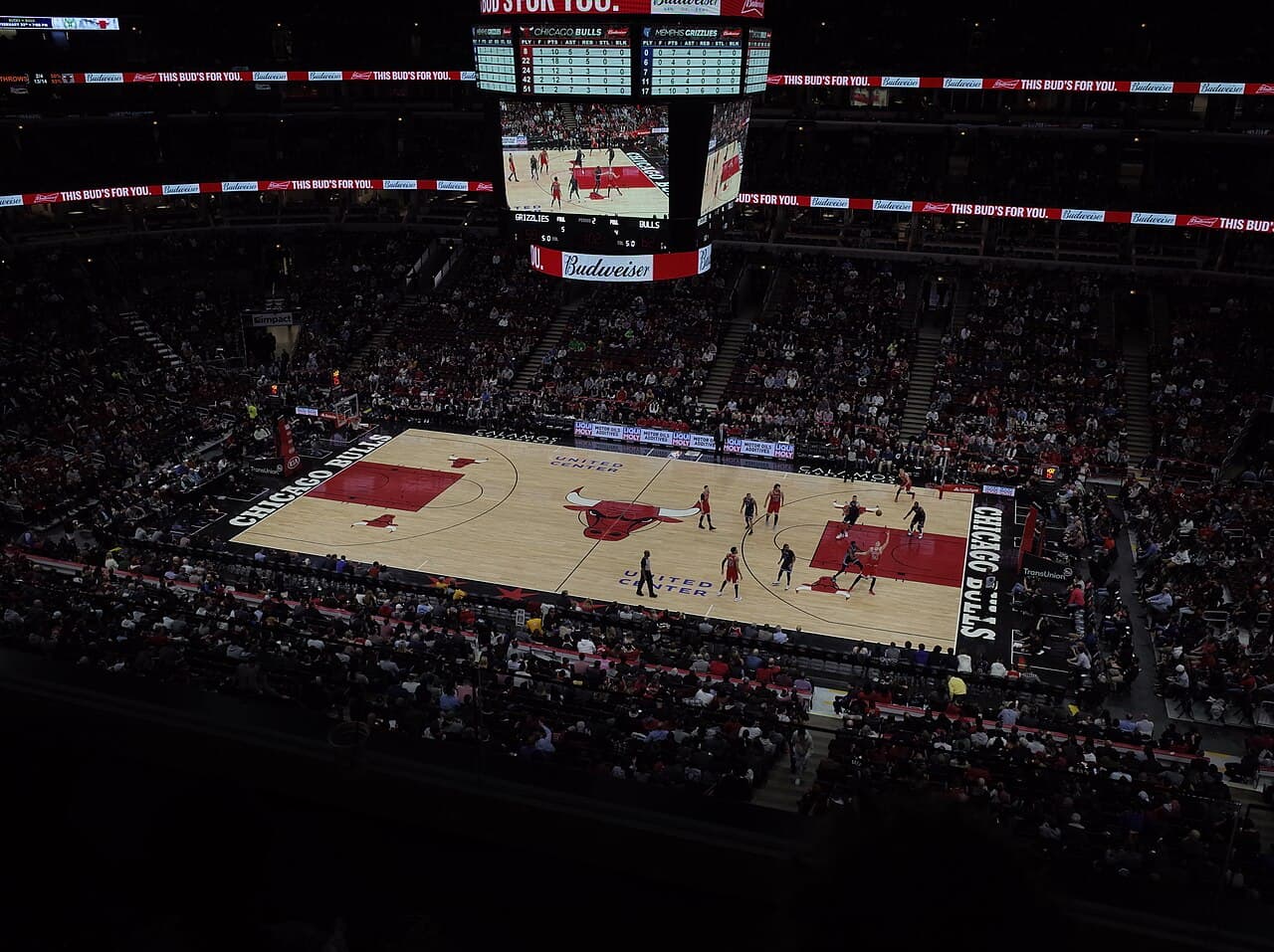 Chicago Bulls playing Memphis Grizzlies